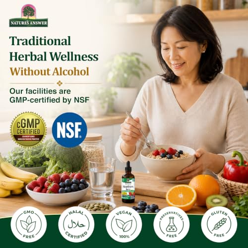 Nature's Answer Hawthorn Berries Herbal Extract