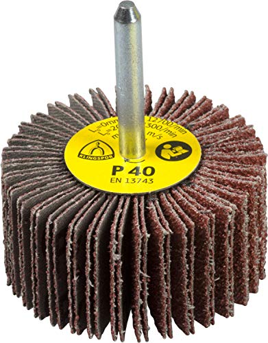 Klingspor 12820 – KM 613 – Small Sanding Mop 30 x 10 x 6, Packaging Unit 10 – Grain 120