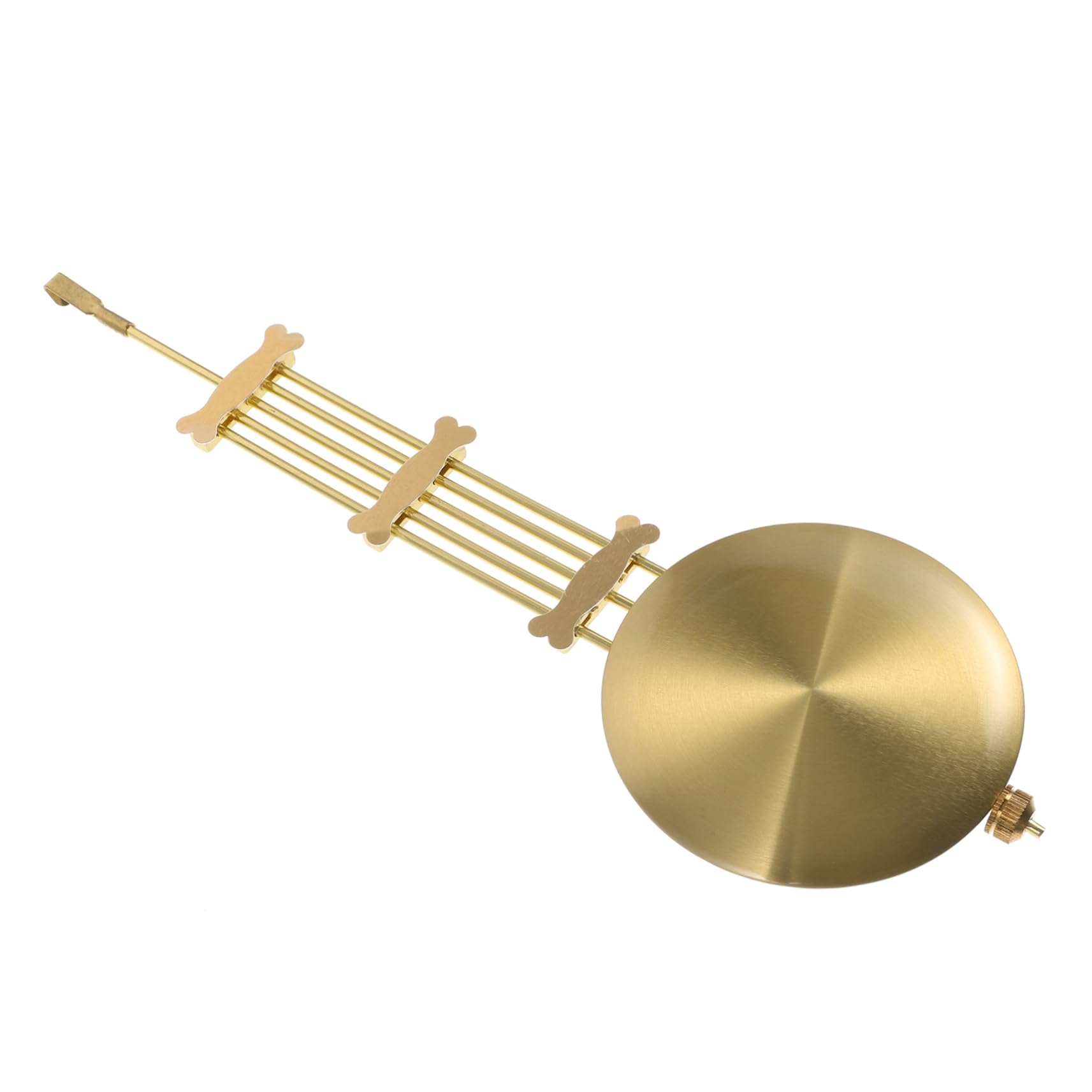 Operitacx 3 Pièces Accessoires de Pendule Partie Remplacement Corloge de pièces de Rechange Rustique Horloge Murale à Pendule pièces d'horloge à Alliage d'aluminium Doré