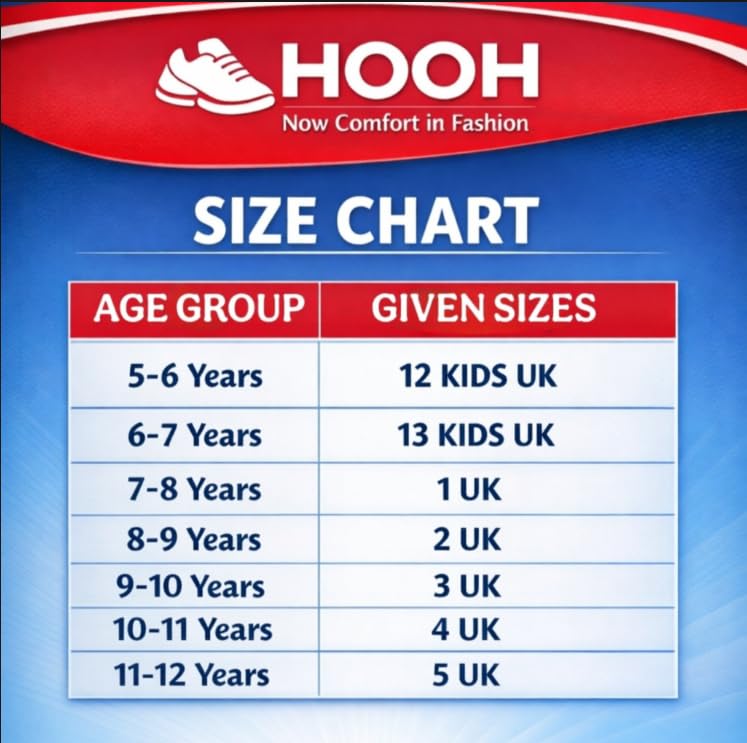 Image of HOOH Kids LED Light Shoes Breathable Sneakers with Soft Insole Multicolor Gradient Design