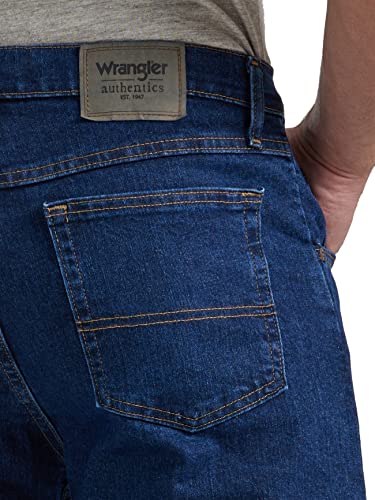 Image of Wrangler Men's Loose Fit Cotton Jeans (Grey, Vintage Stonewash)