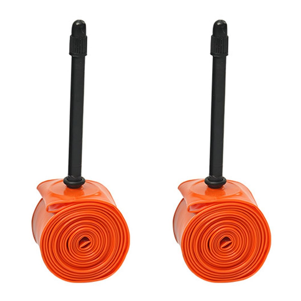 Alnicov 2 szt. dętka rowerowa 700C zamienna dętka rowerowa o długości 65 mm do roweru TPU dętka wewnętrzna do rowerów górskich i rowerów szosowych akcesoria
