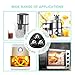 Appliance Casters - Furniture Sliders & Appliance Rollers for Kitchen, Coffee Machine, Blender, Oven - Helps Mom or Wife Easily Solve Countertop Sliding (Black, 8pcs)