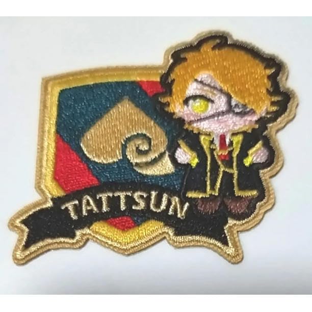 Amazon.co.jp: たっつん 刺繍ワッペン カラフルピーチ 魔法学園 くじ