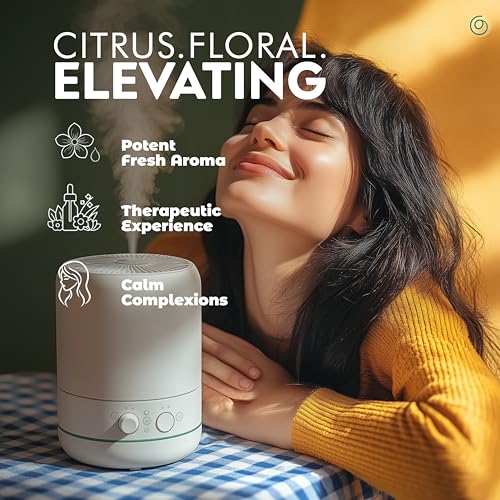 Image of Esslux Neroli Essential Oil - Boosts Sleep Quality and Moisturizes Skin - Neroli Oil for Relaxing Bedtime - 100 Therapeutic Grade for Aromatherapy and Topical Use - 15ml