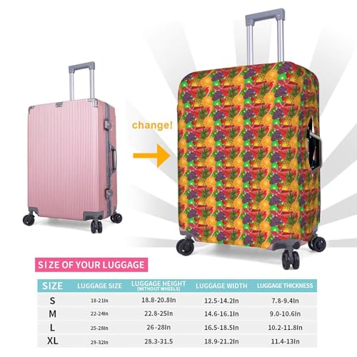 Housse de protection blanche motif ananas en polyester lavable format Large