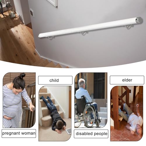 Kit complet de support de sécurité pour rambarde d'escalier - 5