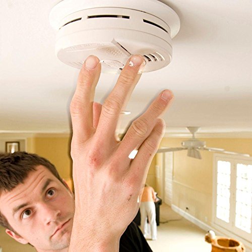 Image of Kidde 21007588 Hardwired Interconnectable 120-Volt Smoke Alarm with Battery Backup, 4-Pack