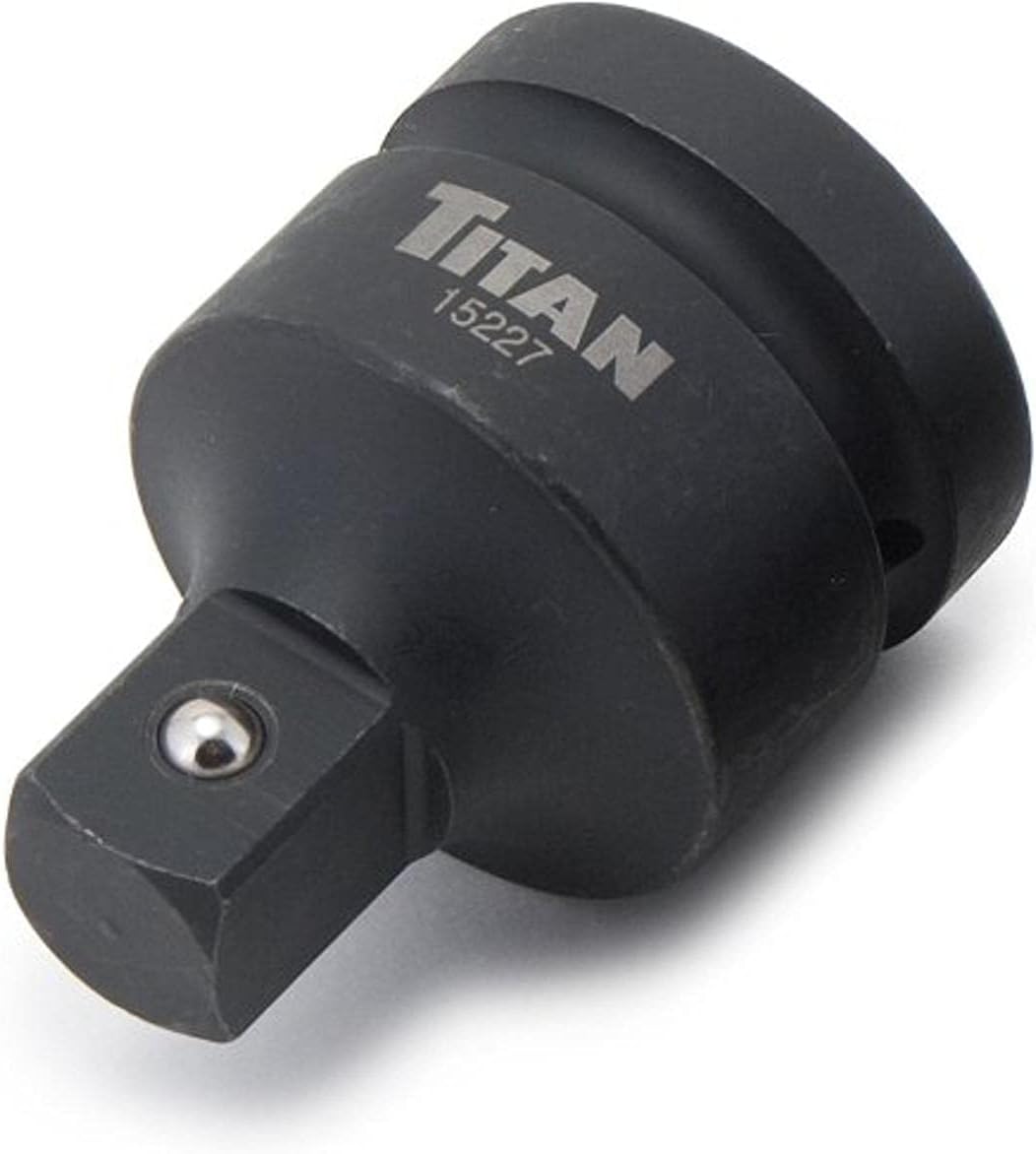 Titan 15227 1" Female to 3/4" Male Impact Socket Adaptor