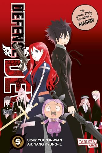 Defense Devil Massiv 5: Action-Manga ab 12 Jahren über einen dämonischen Anwalt der Unterwelt in 2-in-1-Edition