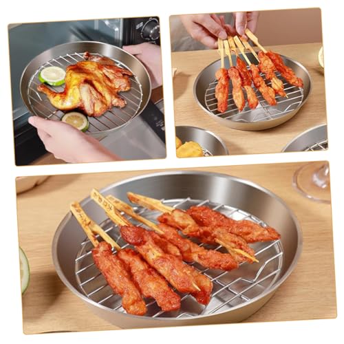 Plaque de cuisson inoxydable résistante à haute température pour rôtir sans graisse - 7