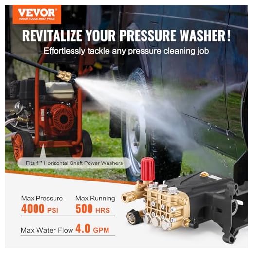 High-Pressure Washer Replacement Pump