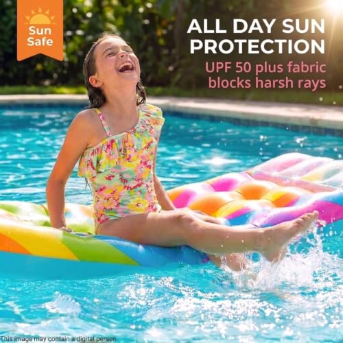 Image of Kanu Surf Girls Morgan Floral Ruffle 1-Shoulder 1-piece Swimsuit