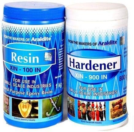 Standard Epoxy Adhesive (Resin 1kg + Hardener 800g) 1.8kg - Super Saver Economy Pack