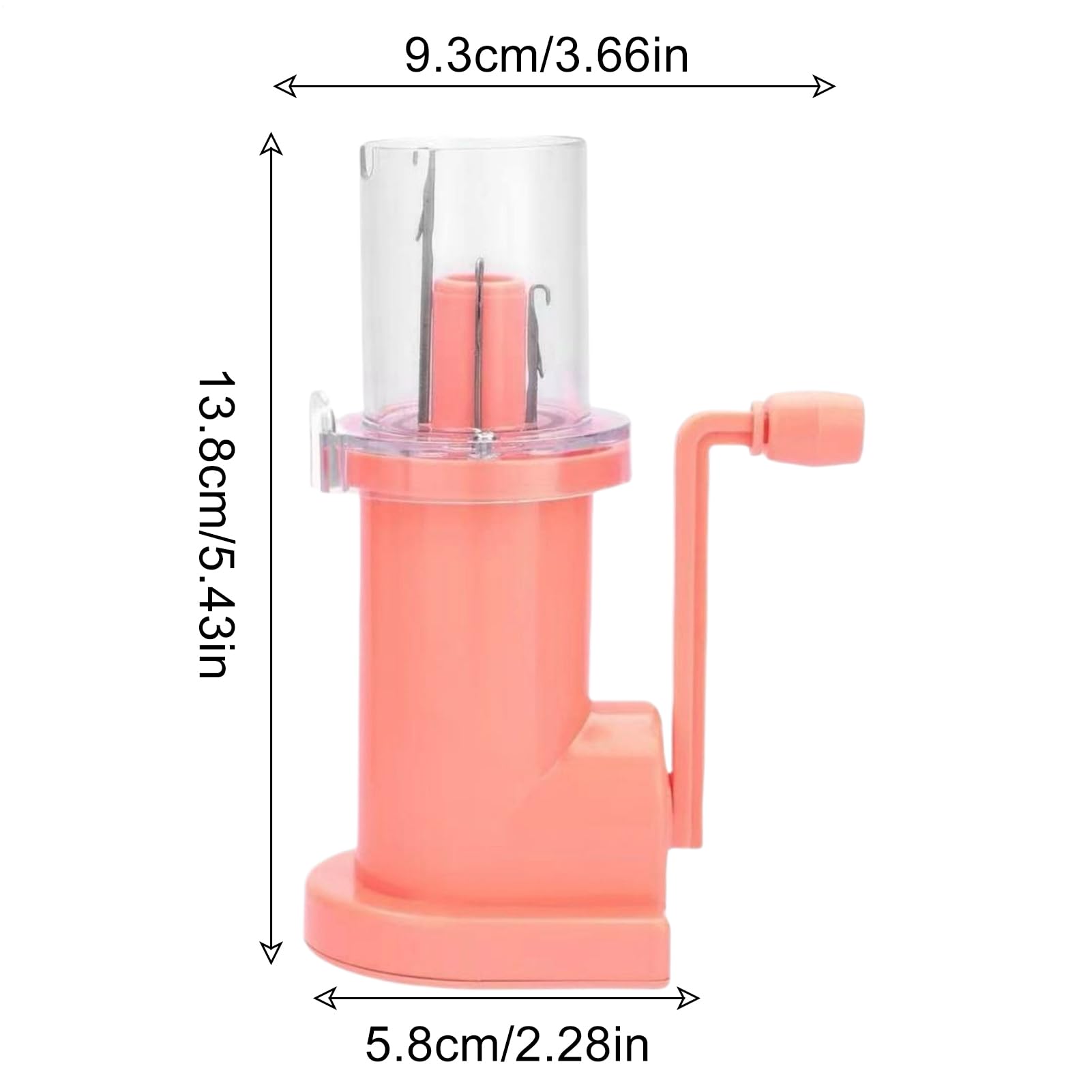 Macchina per maglieria – Strumento per maglieria automatico e manuale | Struttura in ABS resistente con velocità regolabile multipli modelli, dispositivo leggero portatile o da tavolo per cappelli e