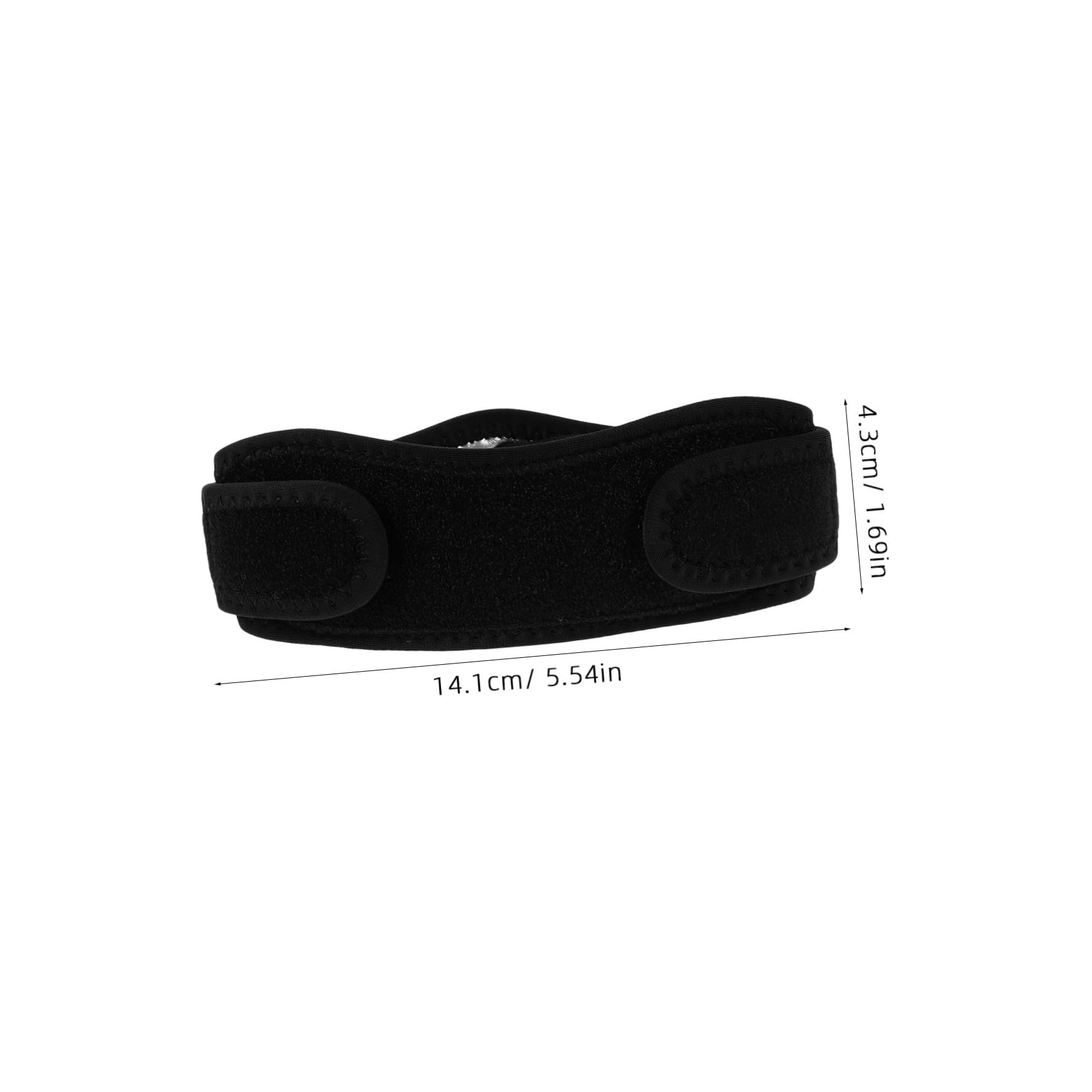 FOYTOKI Patella Knee Strap Adjustable Patellar Support Band for Knee Protection Sports Knee Brace for Running Basketball and Exercise
