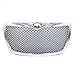 GAOLILI Carreras de Coches Parrillas Frontales for 2004 2005-2010 Chrysler 300C 300 Cromo/Negro Tapa de la Parrilla Rejilla de Malla YC101088 (Color : Silver)