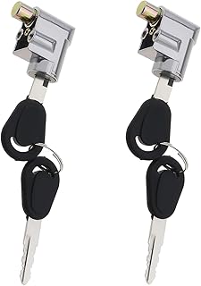 EMSea 2pcs Battery Cylinder Lock Ignition Switch Anti-Theft Safety Lock for Motorcycle Electric Bike Scooter E-Bike with 4...