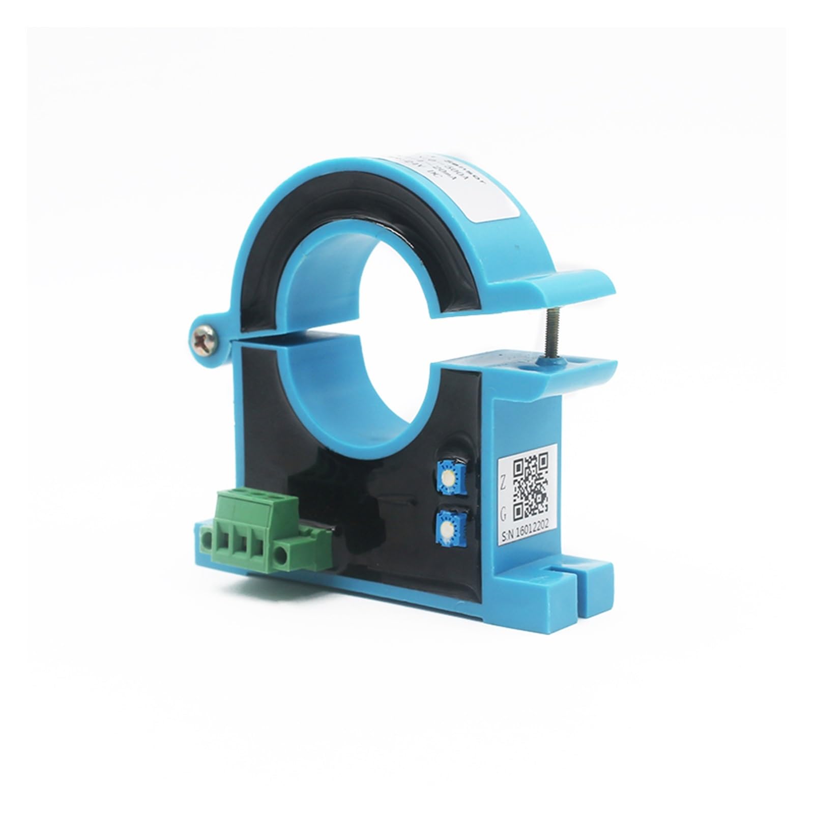 Blende 20 mm offener Schleifen-Split-Core-Stromsender 0–1000 A Eingang DC 0–10 V 0–5 V DC 1–5 V Ausgang Stromsensor DC24 V(Dc 0-10v Output,DC 0-20A)