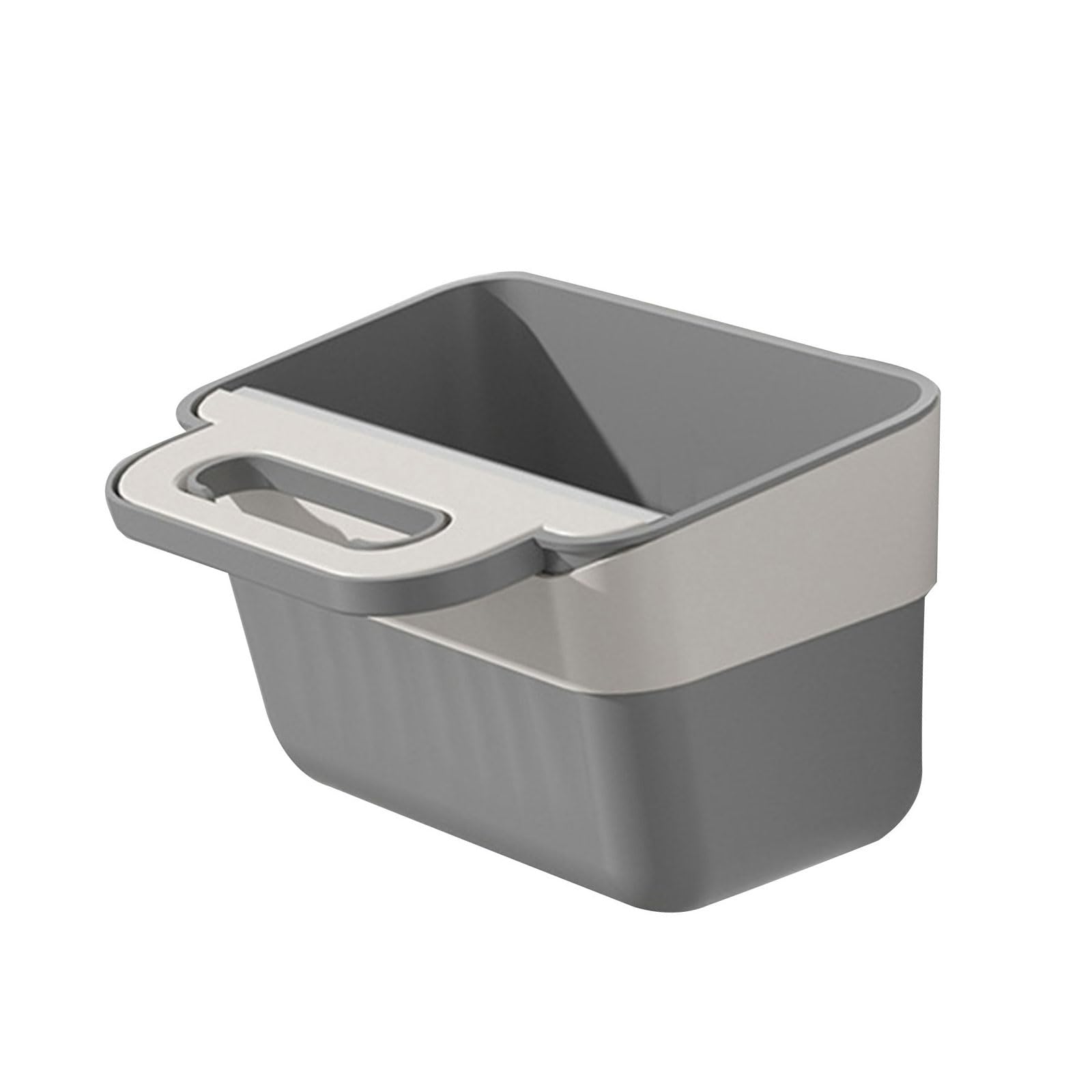 Durable PP Hanging Trash Can Kitchen Compost Bin Wall Mounted Under Sink Waste Container Basket Home Wall Mounted Kitchen Compost Bin