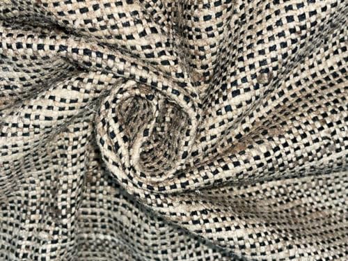 Tissu chenille de 137,2 cm de large anti-glisse pour assises