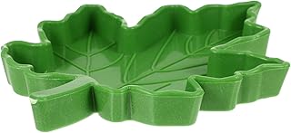 CIYODO Mini Alimentador De Réptil Lagartixa Tigelas Para Animais De Estimação Alimentador De Minhoca Prato De Água De Réptil Prato De Minhoca Tigelas De Terrário Tigela De