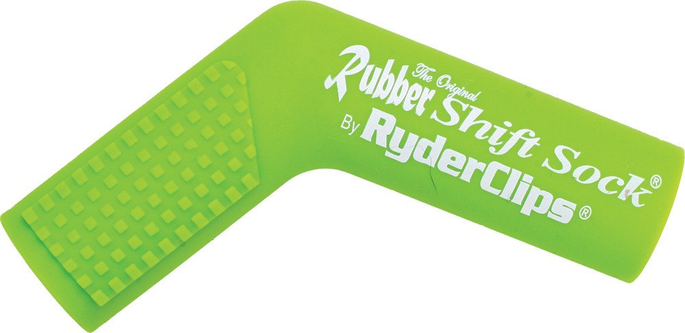 RYDER CLIPS RYDER RUBBER SHIFT SOCK GREEN
