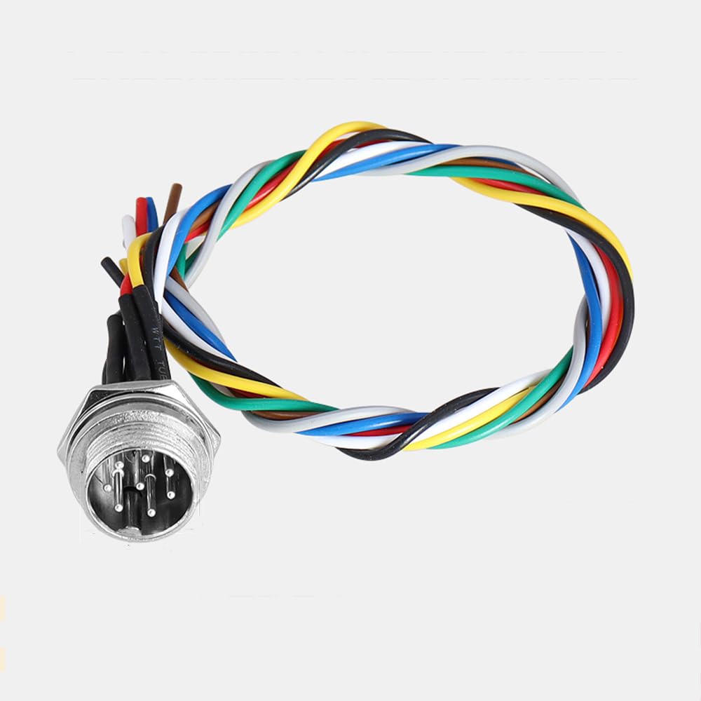 Generic Aviation Plug GX16 Connector 2/3/4/5/6/7/8/9/10/12 Pin