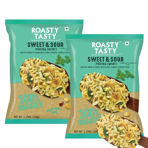 Roasty Tasty Roasted Sweet & Sour Mixture | Pudina | Healthy Snac...