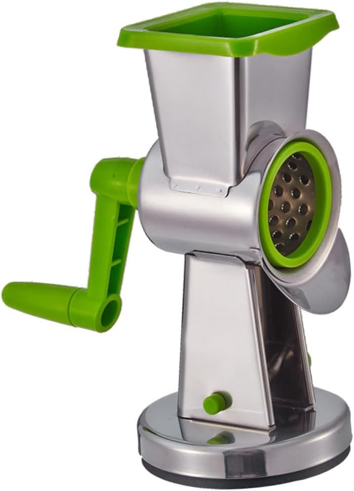 Zerodeko Multipurpose Manual Food Shredder Cheese Vegetable Cutter Stainless Steel Cheese Grater