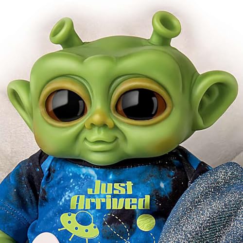 Muñeco Alien Bebé de Silicona The Ashton-Drake 13.5 in miniatura 2