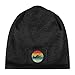 Funny Retro Vintage-Dolphin-Helicopter-Gifts Slouchy Knit Beanie Hat for Women Winter Soft Warm Knitted Skull Beanies Cap Black