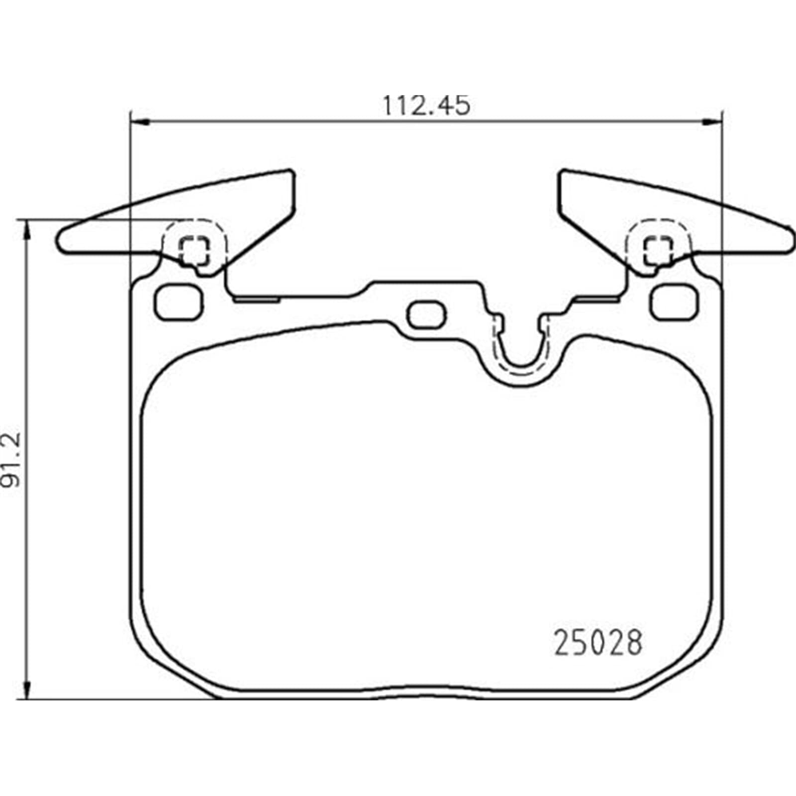 Zestaw Klocków Hamulcowych BREMBO P 06 098 przód