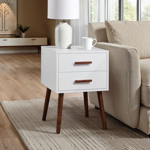 Convenience Oslo 2-Drawer End Table