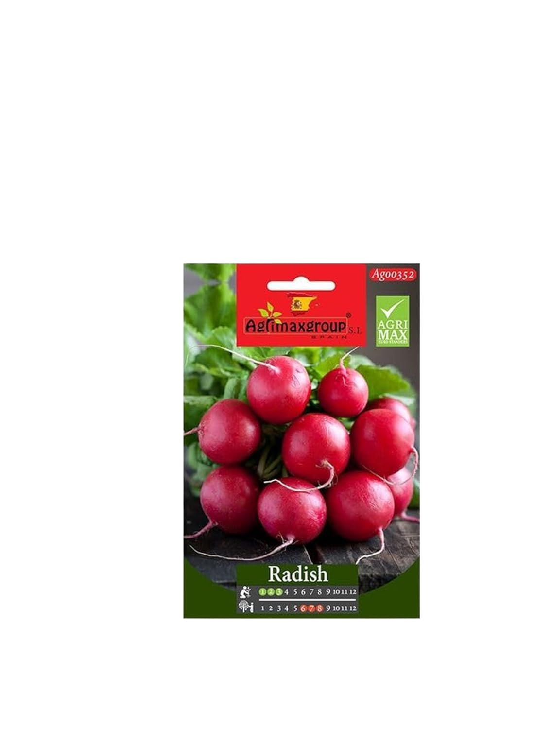Agrimax- Agrimax Radish Seeds 86598-UT-544