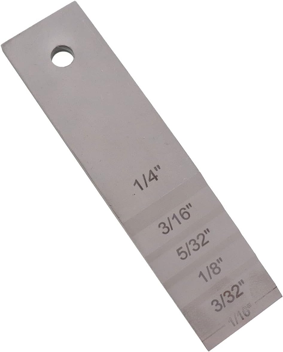 B&B Pipe 2131 Stepped Pipe Wedge (Medium) 11/2" Width x 6" Length for