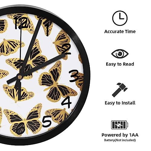 Horloge murale silencieuse à quartz pour une décoration moderne - 3