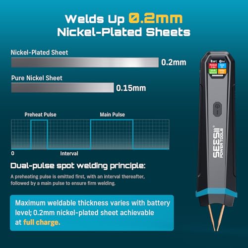 SEESII Cordless Battery Spot Welder