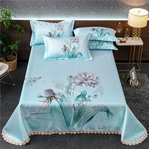 Y&C Summer Ice Silk Cover Cooling Mat with Pillowcases Set Foldable Folding Cooling Mattresses