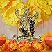 alikiki Antique Gold Hindu God Kali Statue – Indian Idol Murti Pooja Item Kali Maa Figurine Home Temple Mandir Decor Religion Puja Decoration Item