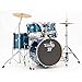 Tambor T5 batería acústica caja 22 completa de accesorios y platos