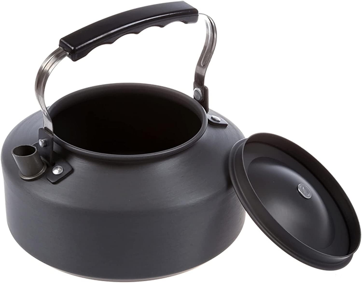 Percolator Coffee Pot 1.1L Portable Ultra-Light Outdoor Hiking Camping Picnic Water Kettle Teapot Coffee Pot