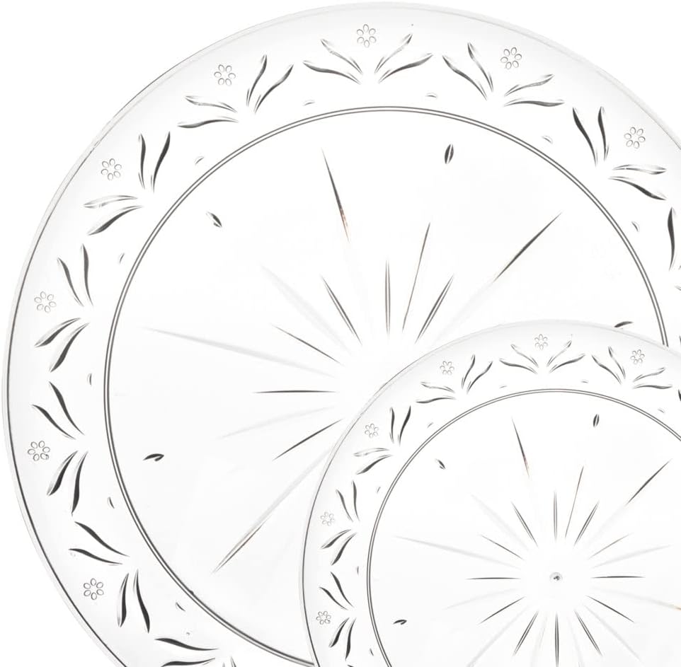 6 oz Clear Simcha Bowls - Disposable Plastic Catering and Party Bowls - Case of 1000