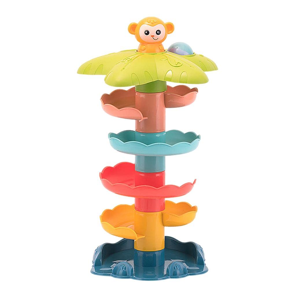 CALANDIS™ Plastic Tower Rolling Ball Game Colorful Puzzle Toys Develop Motor Skills | Other Educational Toys | Educational-image-15