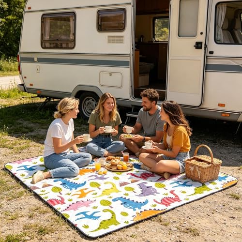 Manta de picnic al aire libre para reuniones familiares y playa 3
