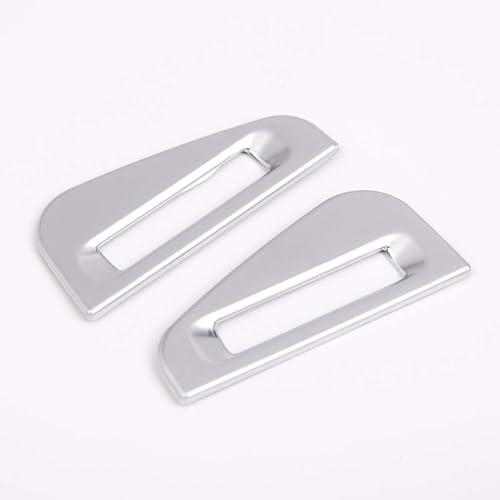 Miniatura 6 de YIWANG ABS cromo coche aire acondicionado ventilación salida ajuste interruptor cubierta lentejuelas recorte 2 piezas para Jaguar XE F-Pace 2016 2017