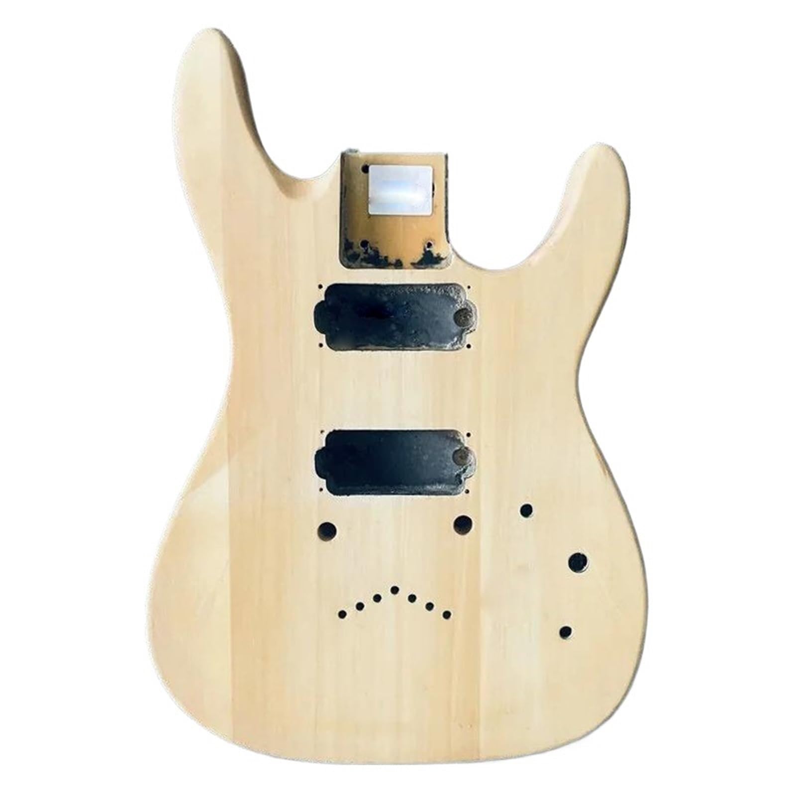 Professionelle 7 Saitige E Gitarre Aus Massivem Lindenholz DIY Austauschbar