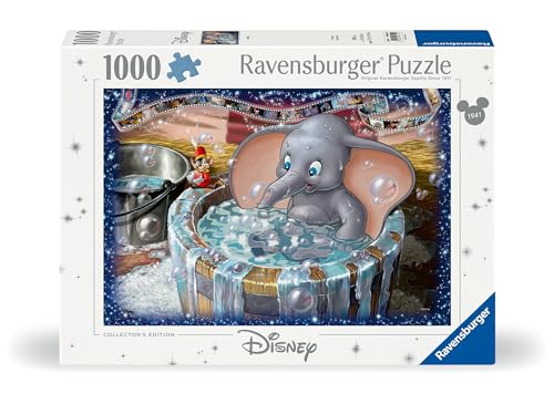 Puzzle 1000 pièces Collection Disney : Dumbo Ravensburger France - vue 4