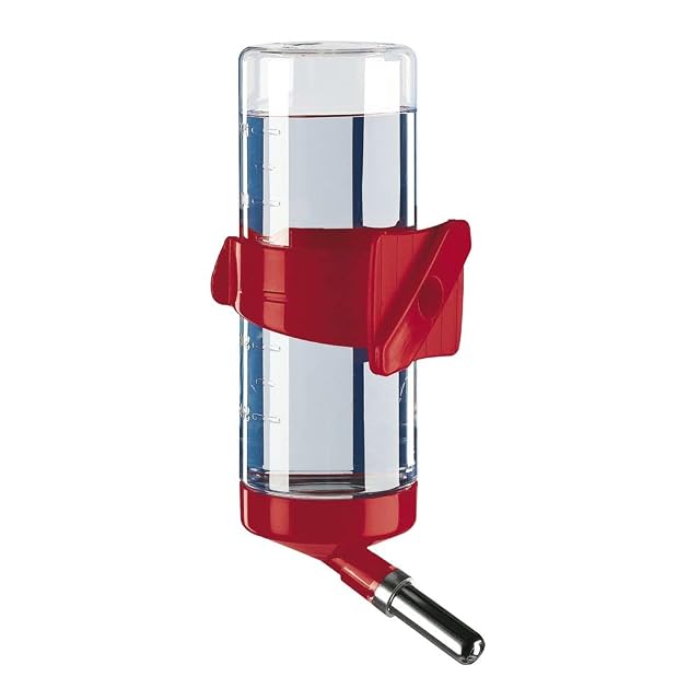 Ferplast Dispenser d'acqua per Criceti e Roditori FPI 4661 DRINKY, 150 cc, Adatto alle Gabbie in Rete