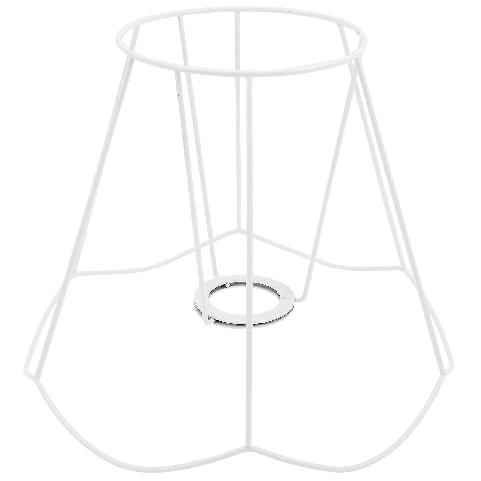 JOYHAPPST Lampshade Frame E27 Light Socket Light Cage Guard Wire Lamp Cover Accessory